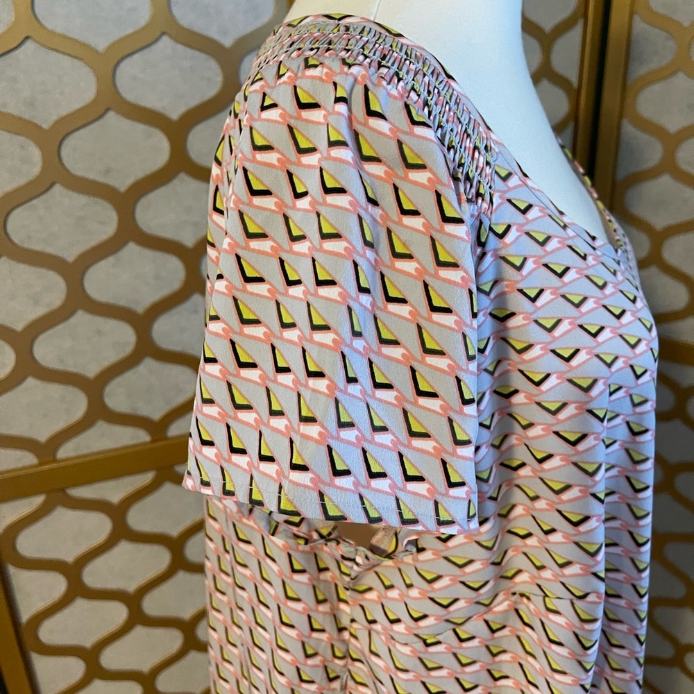 Fun Pattern Maternity Dress